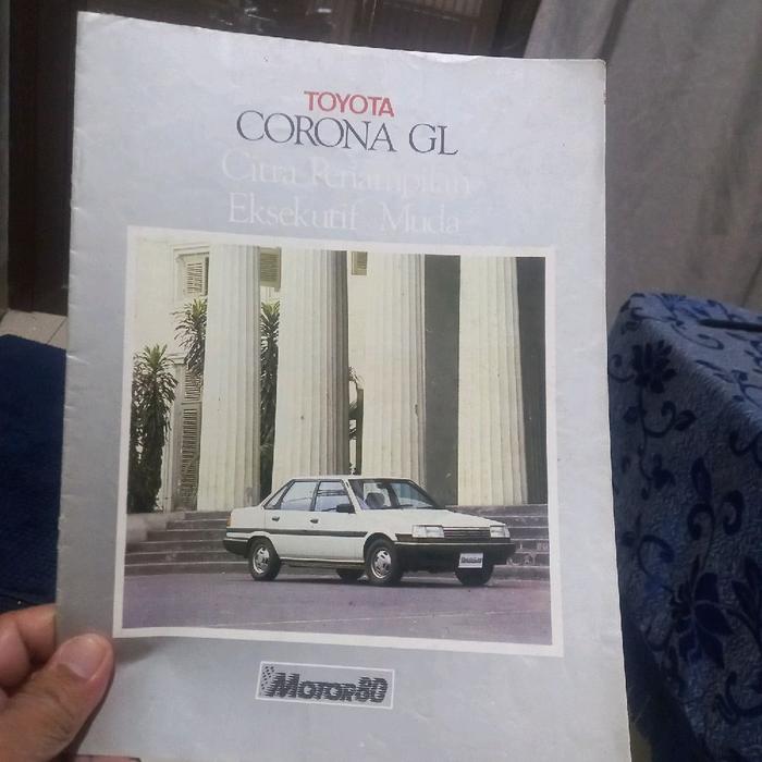 booklet toyota corona gl
