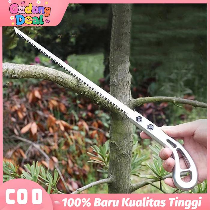 Gergaji Runcing Mini Gergaji Tangan Kayu Sederhana Manual Woodworking Hand Saw Gergaji Pruning Bonsa