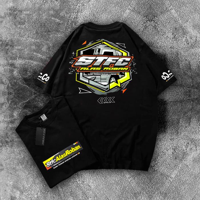 T-SHIRT KAOS ANAK STFC ALAS ROBAN Depan Belakang Bahan  Combed 30S Real 100%