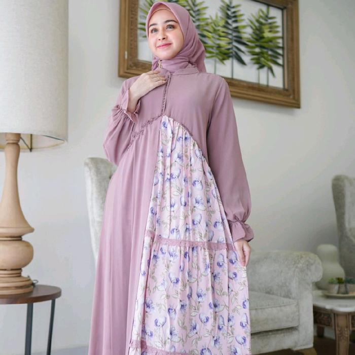 GAMIS LUNA KEMAYU GK.47 CHELSEA ORIGINAL  /  GAMIS LUNA HIJAB KEMAYU CHELSEA ORI  /  GAMIS KEMAYU OR