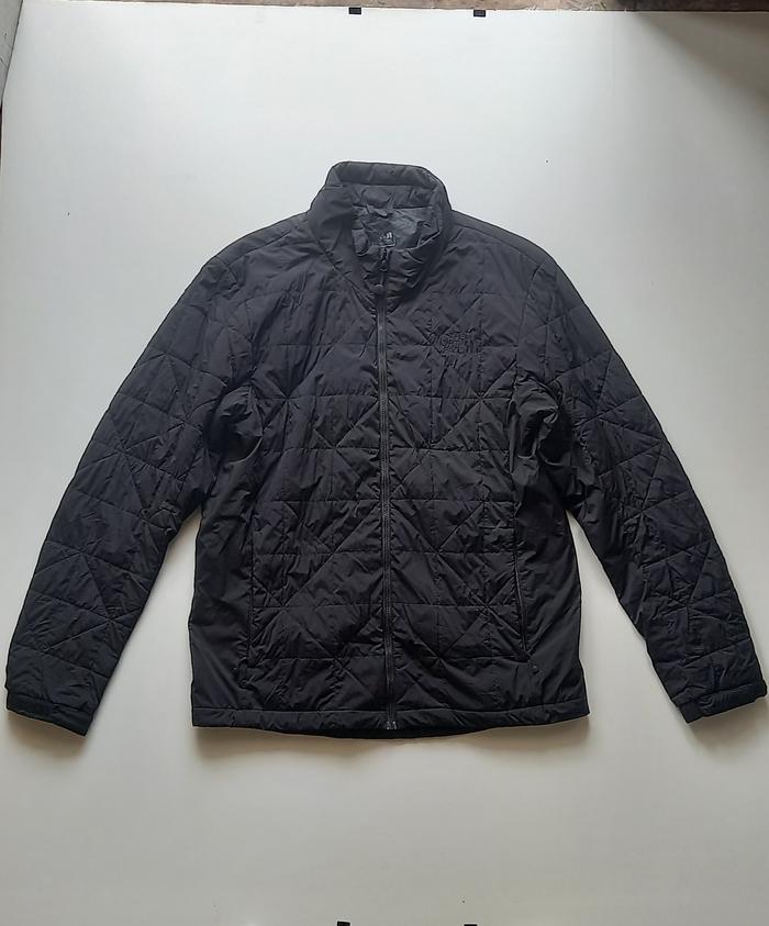 THE NORTH FACE Insulated V-Motion Black Down Jacket Jaket Olahraga Outdoor Bulang