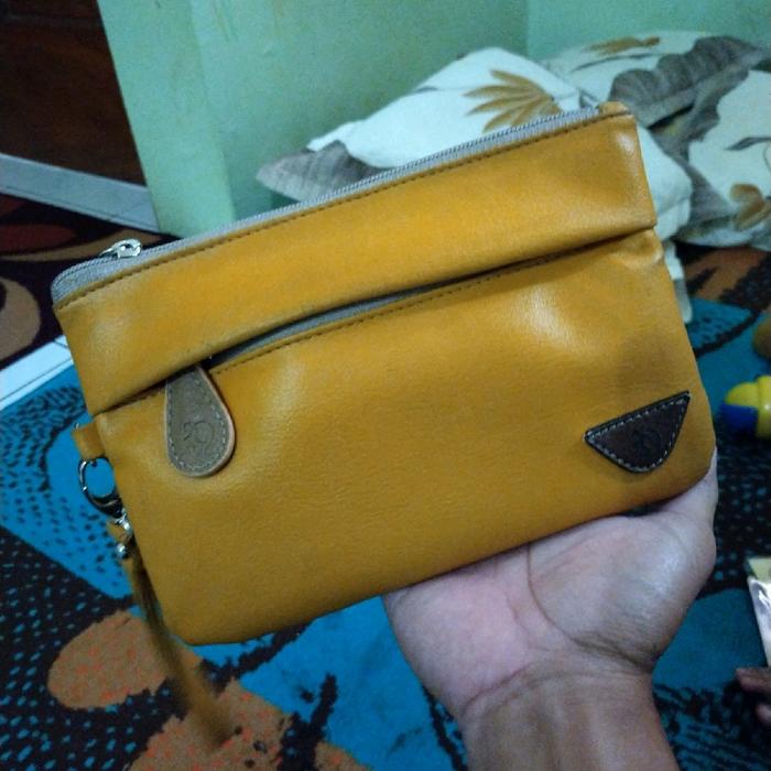 Dompet go to / hand bag / dompet hp / warna kuning
