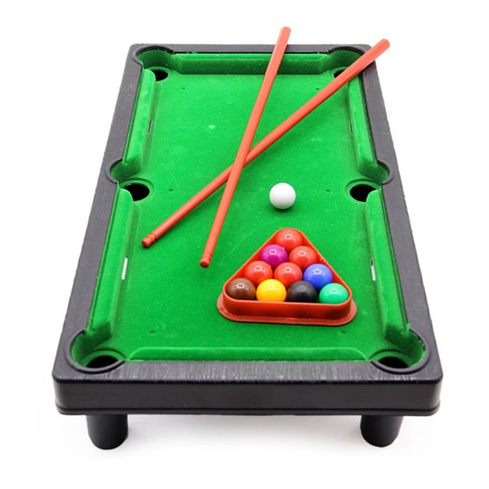 Biliar Snooker Permainan dengan 2 Tongkat & Bola Kantor