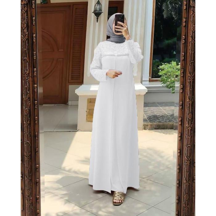 JUMBO READY LD 120 -  SONIA DRESS SIZE STANDAR DAN JUMBO MUTIARA MAXY BRUKAT JUMBO MODERN GAMIS KOND