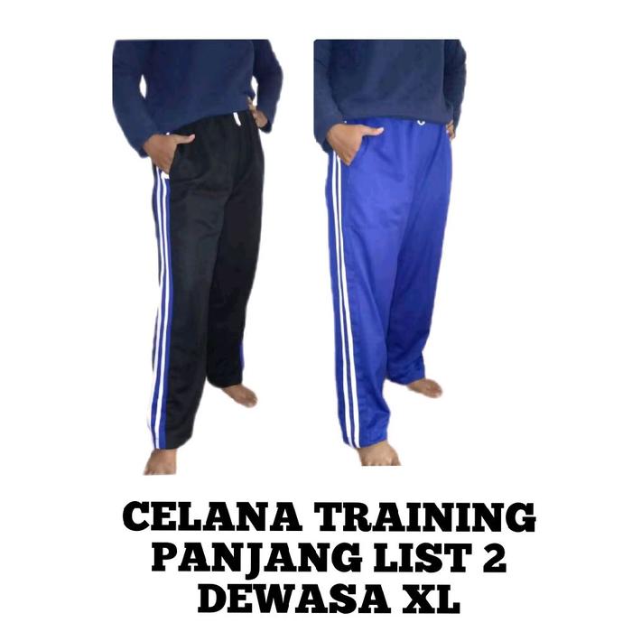 Lotto Celana Training Panjang List 2 Tebal Kuat Awet Bahan Lotto Berkualitas Tinggi Cocok Untuk Olah