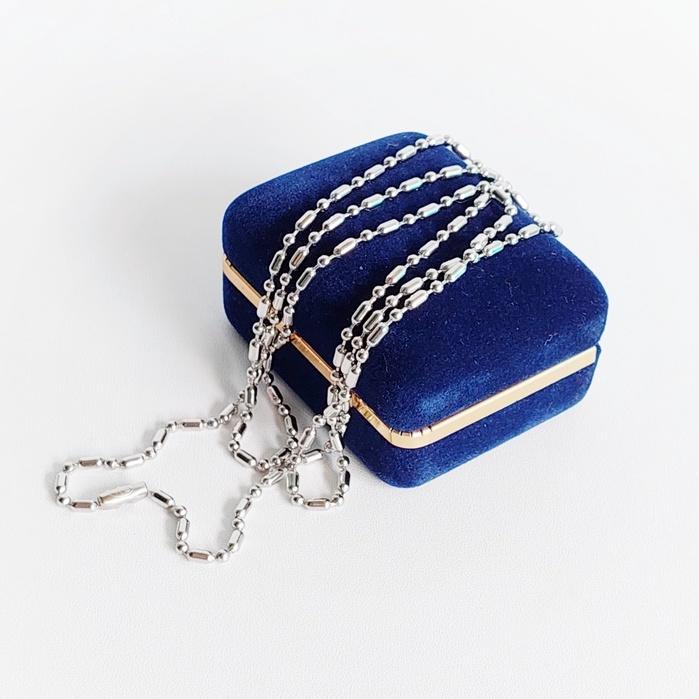 RNL KALUNG KESEHATAN BAJA/BESI PUTIH/MONEL ORIGINAL 2 5 MM PANJANG 75CM