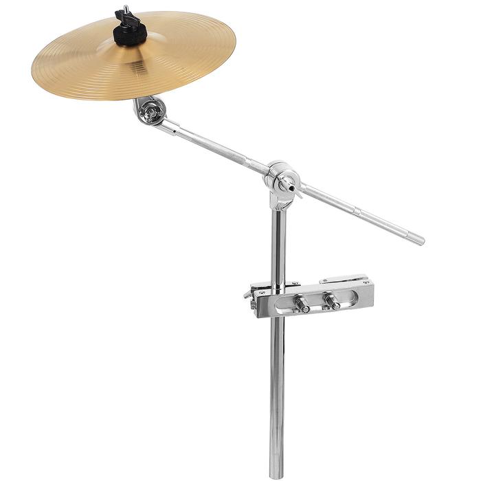 Splash Cymbal Set Drum 10 inci, Cymbal Volume rendah dengan dudukan