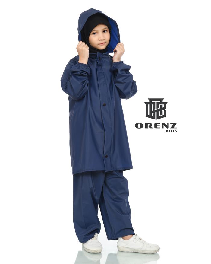 ORENZ JAS HUJAN ANAK PREMIUM BAHAN PVC TEBAL ANTI REMBES