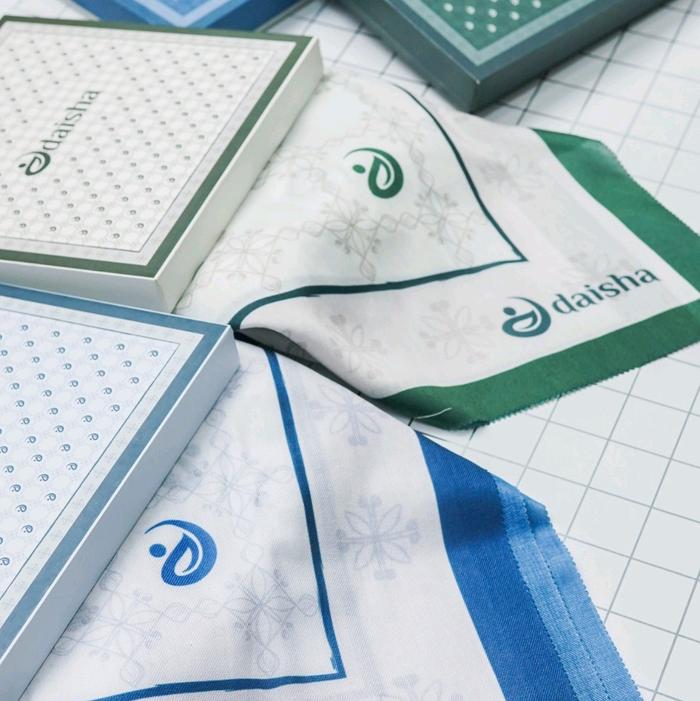 DAISHA HIJAB mono daisha hijab satin