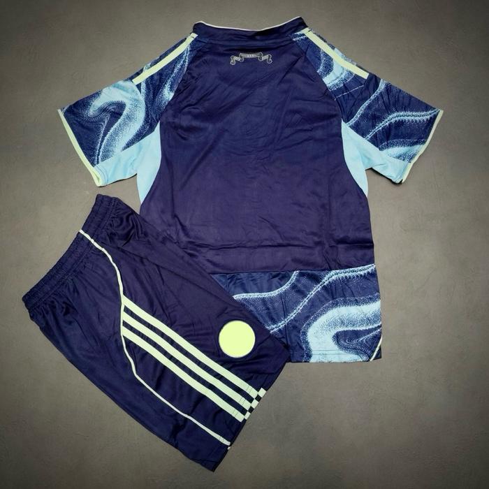 Jersey Kids Set | Setelan Anak Ajax Amsterdam Away Navy 2025 2026 Jersey Kids Go - Xv Kids Jakarta C