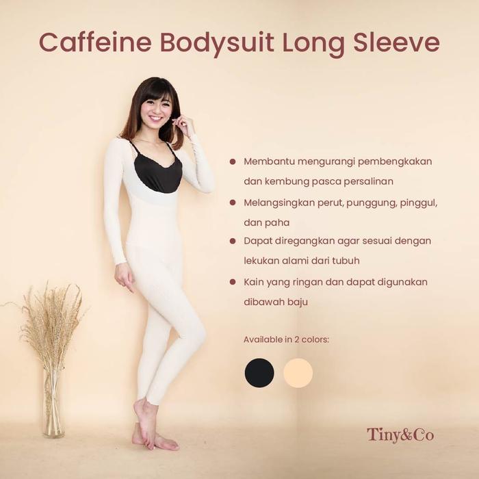 Caffeine bodysuit longsleve