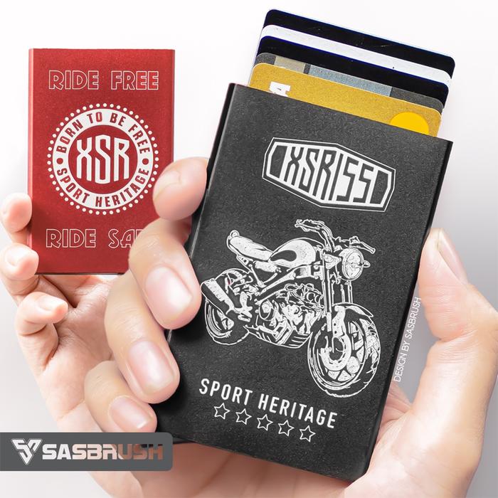 Card holder yamaha XSR155 sasbrush / dompet kartu / smart wallet
