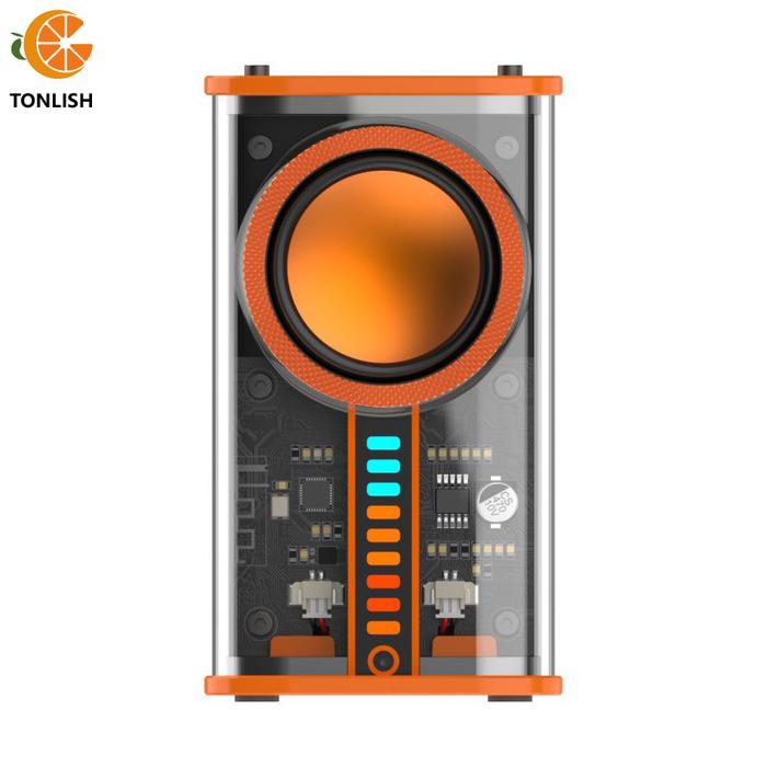 TONLISH K07 Transparent Cyberpunk Mecha TWS Wireless Bluetooth
