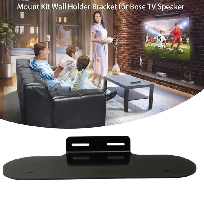 Set Braket Dinding Speaker TV ForBose Kit Dudukan Dinding Logam Mudah