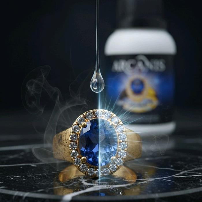 PENGKILAP PEMBERSIH CINCIN KALUNG LEONTIN PERHIASAN ARCANIS | KILAU BERSIH DALAM HITUNGAN DETIK UNTU