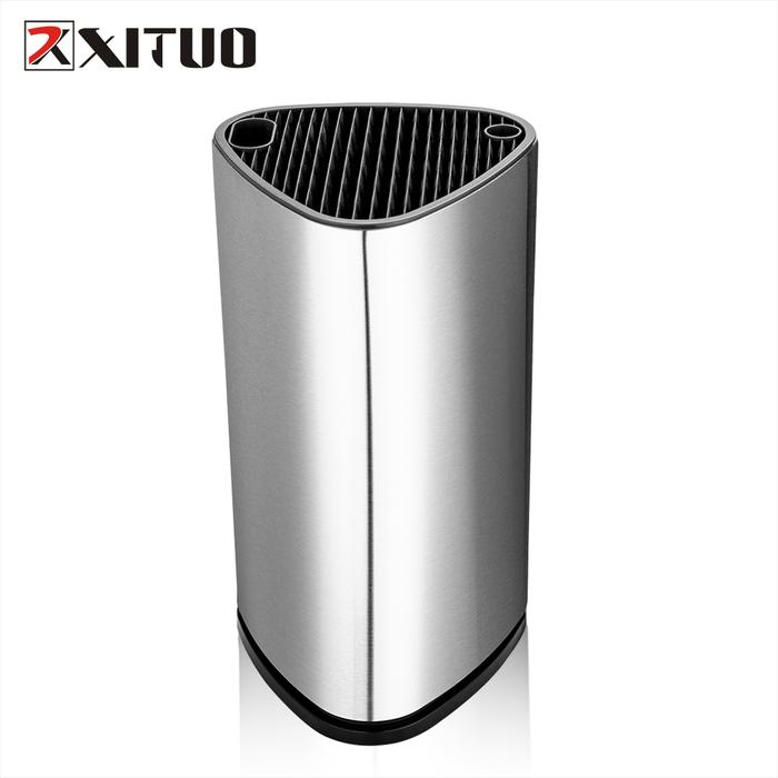 XITUO 8 "Inci Tempat Pisau Baja Tahan Karat Set Pisau Dapur Multi