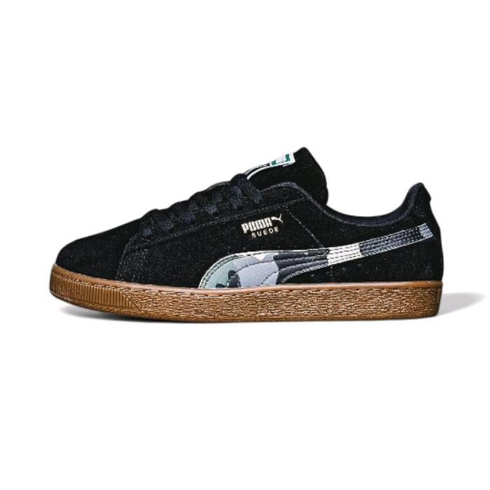 puma suede black army Sneakers Casual Pria