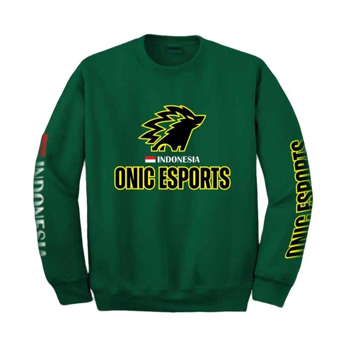JAKET SWEATER HOODIE ONIC ESPORT CHAMPION MCS BIGSIZE M L XL 2XL 3XL 4XL 5XL 6XL JAKET JUMBO BIG SIZ