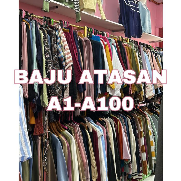 Fafa Blouse & Kemeja Wanita All Size (A1-A100) by Fafa Collection
