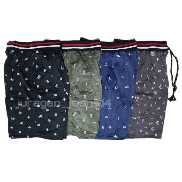 Celana Kolor Motif Paket 5PCS Celana Kolor Pria Motif celana kolor pendek pria