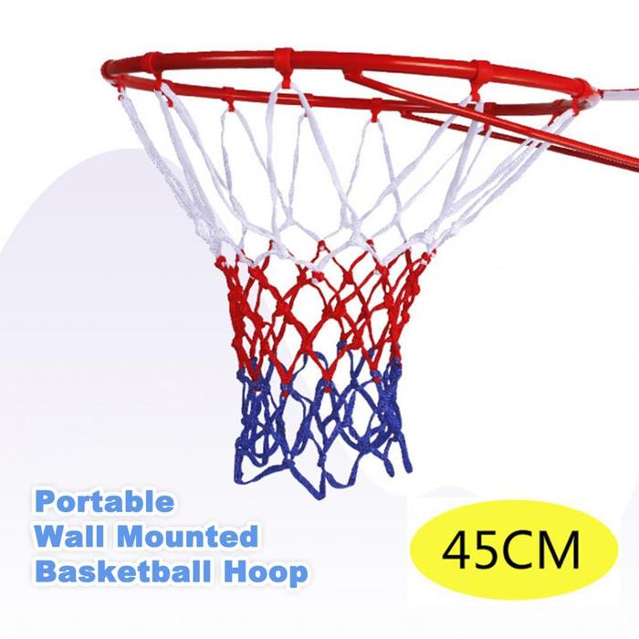 1Set 45Cm Ring Basket Tujuan Anak Dewasa Hoop Sistem Bola