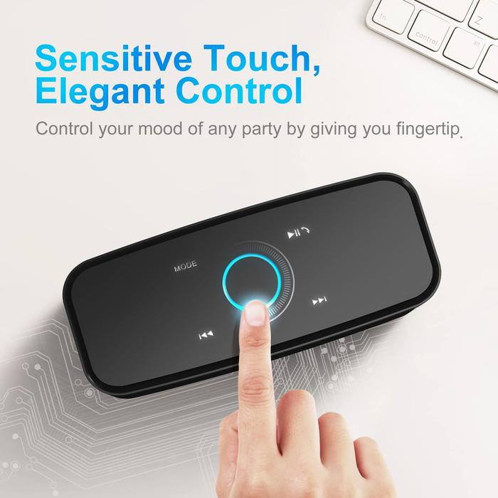 DOSS SoundBox Speaker Bluetooth Kontrol Sentuh Speaker Keras Nirkabel