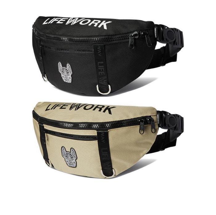 Lifework D Ring Radog Waistbag Original 100% Tas Pinggang Wanita / Pria Unisex Best Seller