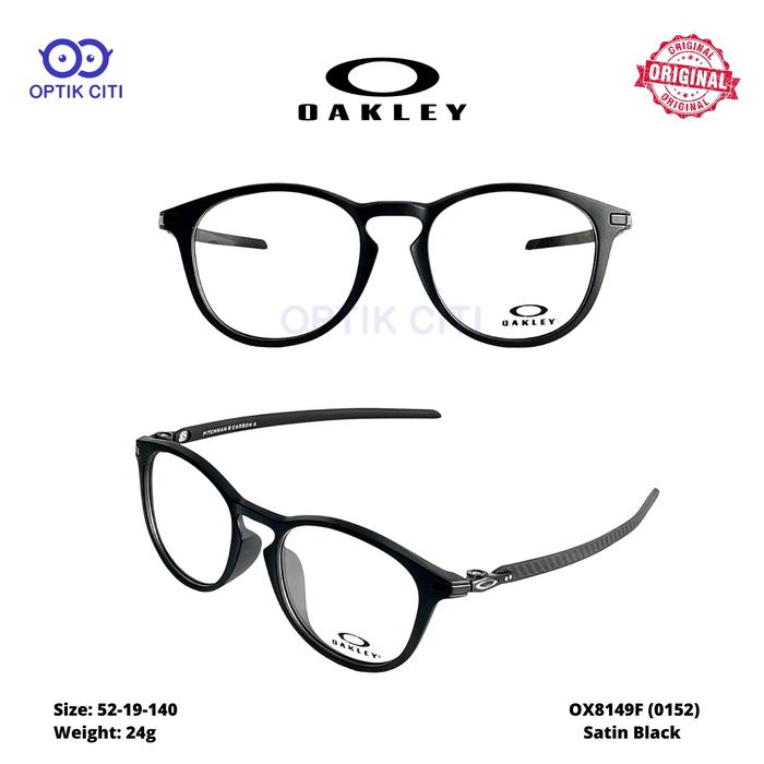Frame Kacamata Pria Sporty Oakley Pitchman R Carbon OX 8149 F Original