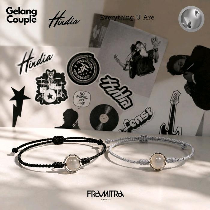 Gelang Couple Hindia x Feast Everything U Are dengan Desain Unik dan Elegan untuk Pasangan Gelang Co