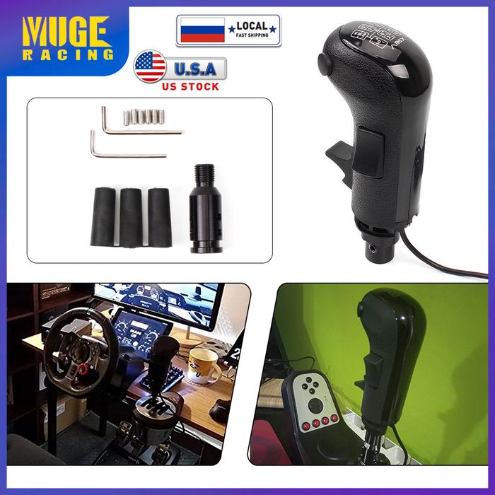 New PC USB High Low Gear Simulator Shifter Knob For Logitech G923 G29