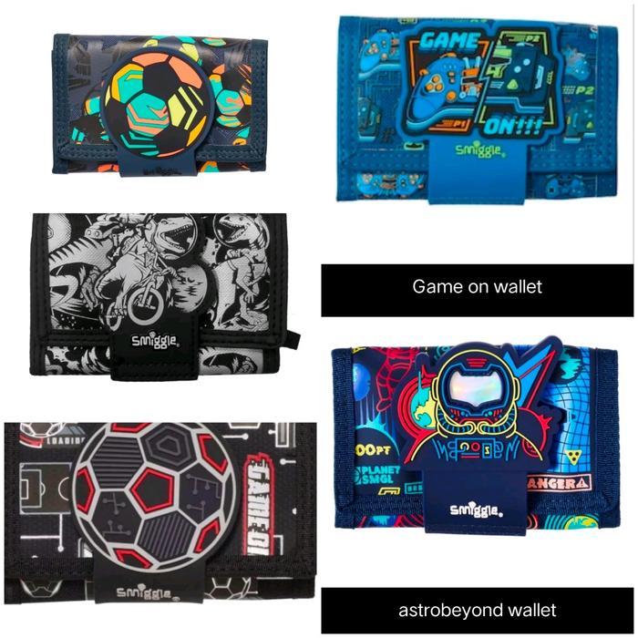 TERPERCAYA Smiggle Wallet Lanyard/Dompet anak Tali/Dompet anak tanpa tali/Kado