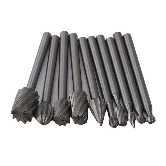 Tungsten Carbide Rotary Burr Cutter Set For Rotary Tools Blade File