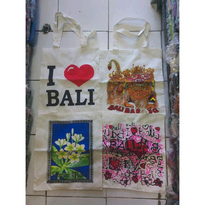 Totebag oleh oleh bali/ totebag murah/oleh oleh bali/souvenir bali Wanita Kanvas Goodie