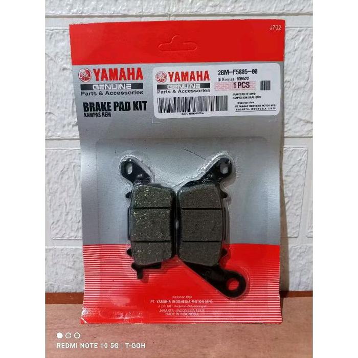 Dispad Kampas Rem Depan Mio M3, GT Soul, Nmax, Aerox