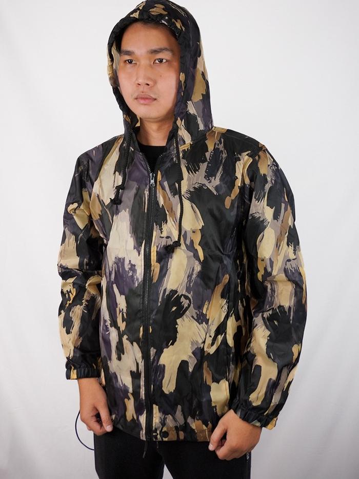 Jaket APD Taslan Fullprint Motif - Abstrak