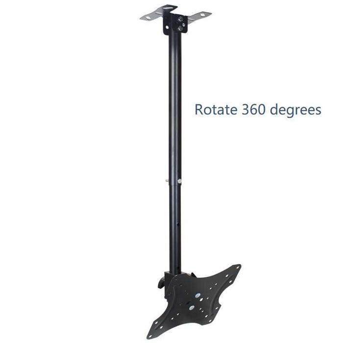 Bracket TV berukuran 14 - 42 Inch Tinggi Dapat Disesuaikan Kemiringan Atas Bawah Tv Dinding Pemegang