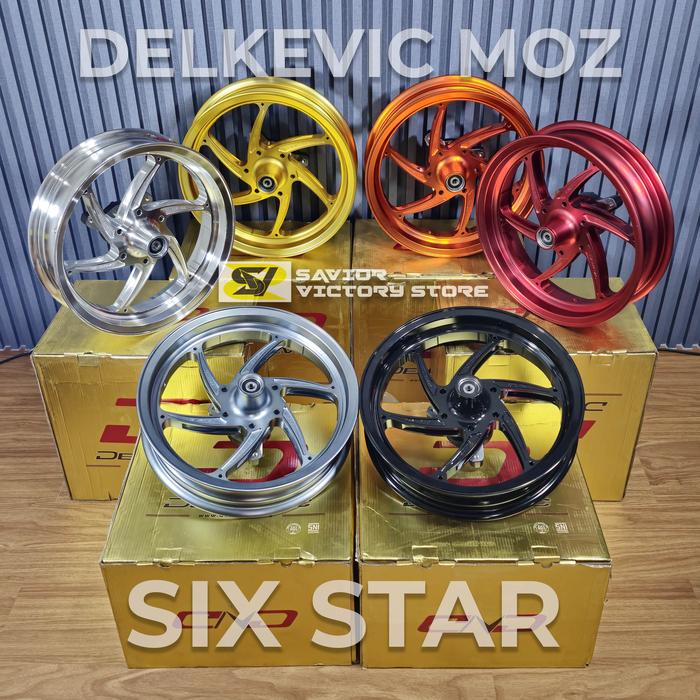VELK VELG PELEK DND DELKEVIC MOZ SIX STAR RING 13 MOTOR NMAX NEW NMAX OLD LEBAR 300 X 350 ORIGINAL D