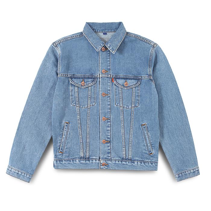 Jaket LEA Jeans 211 - Lea Basic Denim Jacket Light Indigo 13 Oz 211822390
