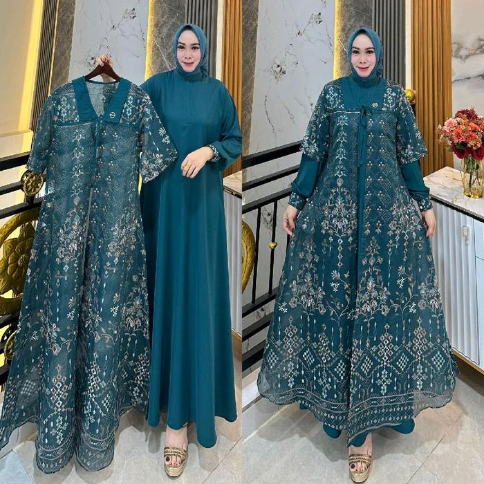 Dress outer + inner  Plat gold Zeline Mode