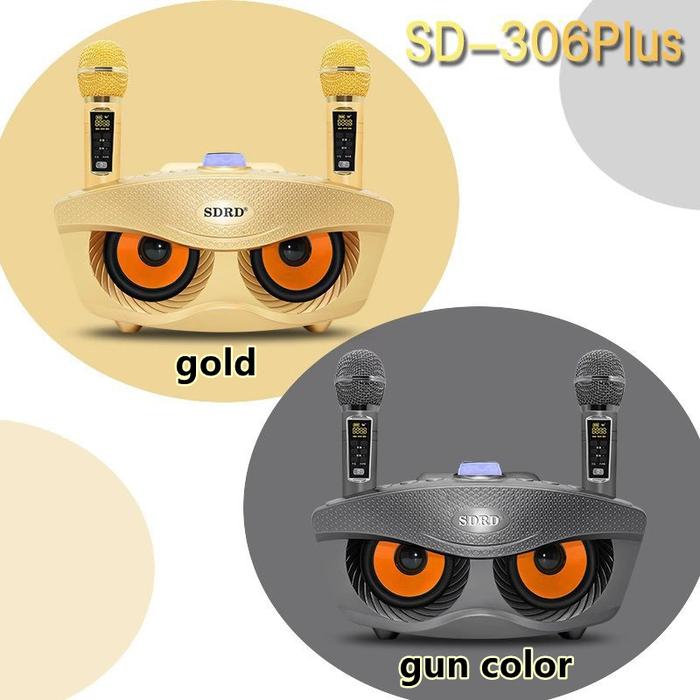 SD306Plus30W Dual Wireless Microphone Audio All-in-One Karaoke Home