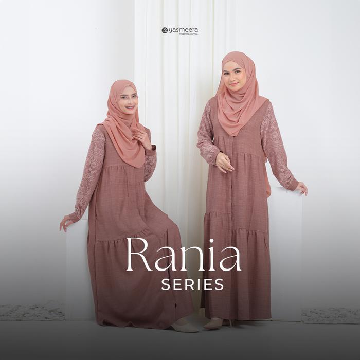 Yasmeera Official | Rania Dress (Gamis Brukat I Gamis Kondangan I Gamis Linen)