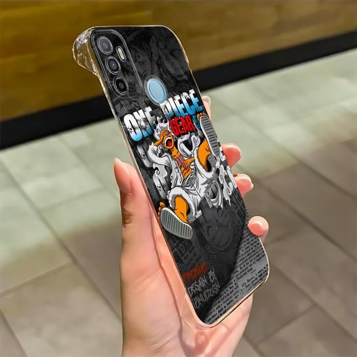 Casing Cocok Untuk 【Oppo A53 4G】Case Hp Modis, Populer, & Keren Dengan Motif One Piece Whitebeard, T