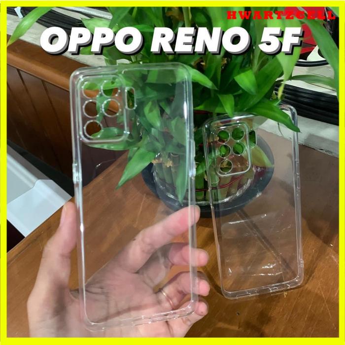 OPPO RENO 5F/RENO 4F/RENO 4 PRO/RENO 4 CASE SOFTCASE CLEAR TPU BENING TEBAL, RENO 4 CASE VERSI INDO