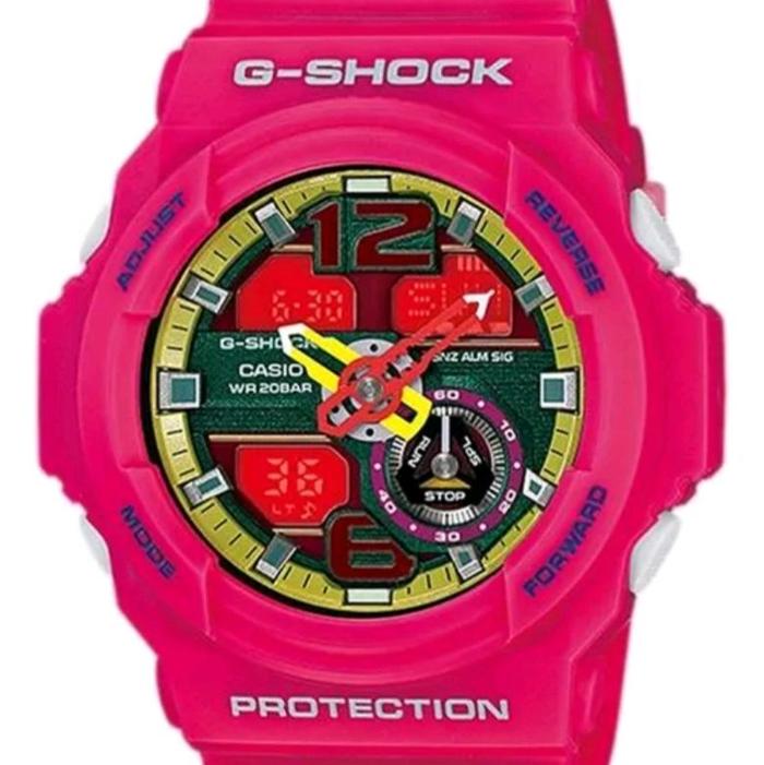 CASIO G-SHOCK GA-310 PINK ANALOG DIGITAL WATCH