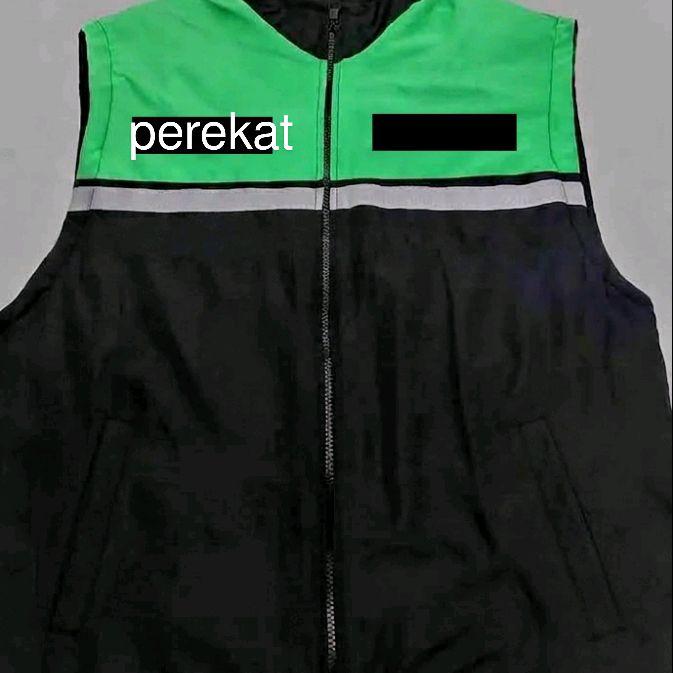 Rompi Jaket Gojek_Grab polos Multifungsi Pria Wanita(Tanpa Logo).