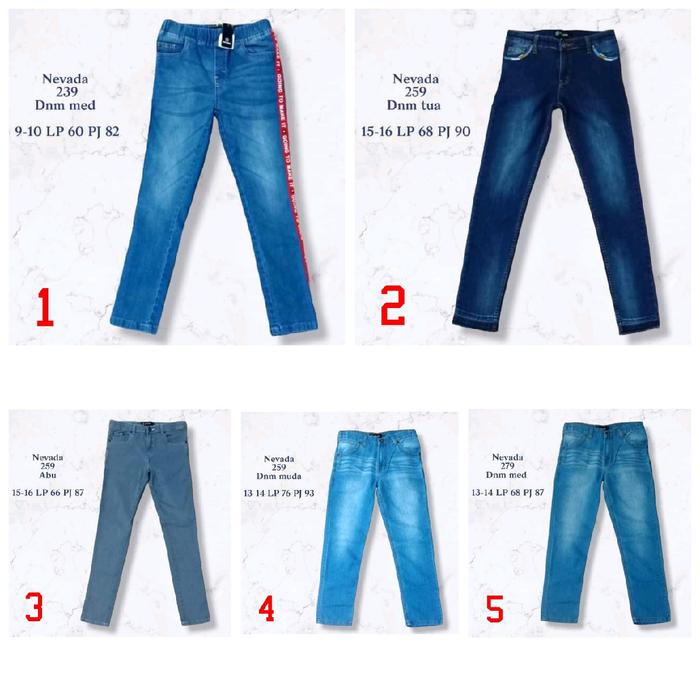 CELANA JEANS ANAK CEWEK BY NEVADA MURAH BISA BAYAR DI TEMPAT