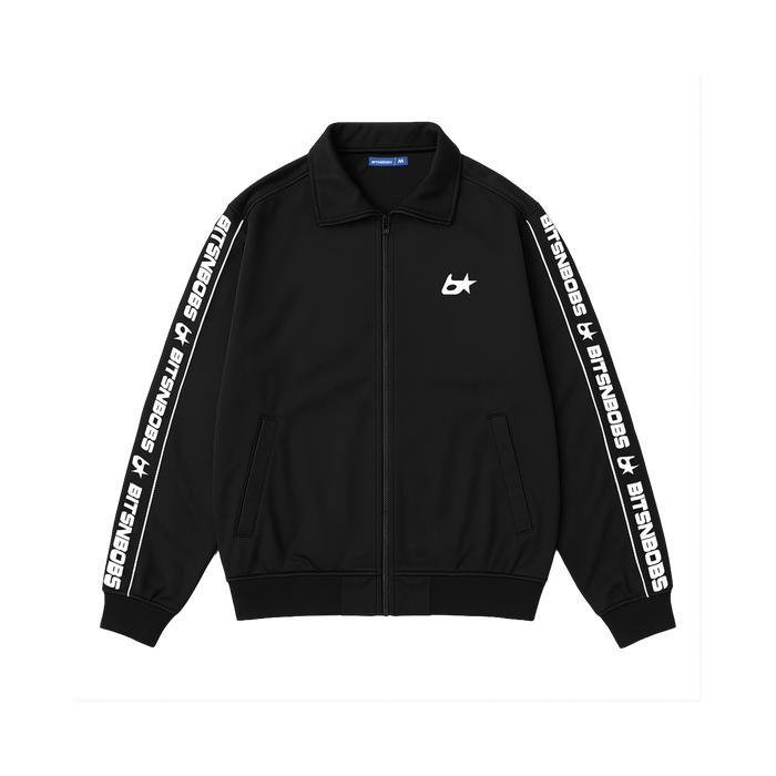 Bitsnbobs Jacket Tracktop Reflective Azel Black Jacket Reflective