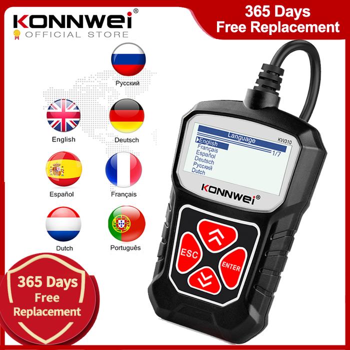 KONNWEI KW310 OBD2 Scanner for Auto OBD 2 Car Scanner Diagnostic Tool