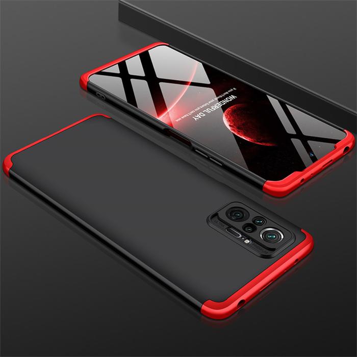 3 IN 1 Case For Xiaomi Redmi Note 10 Pro 360 Full Protection