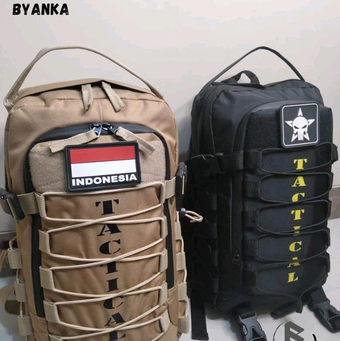 Byanka - Tas Punggung Talikur Tactical waterproof // New Tas Punggung Tactical Ransel Backpack Sekol